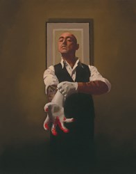 The Master Tattooist by Jack Vettriano - Limited Edition on Paper sized 7x9 inches. Available from Whitewall Galleries